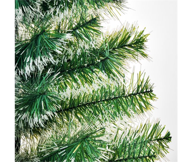 Árvore de Natal Artificial PET e Metal HOMCOM, casa - natal Verde