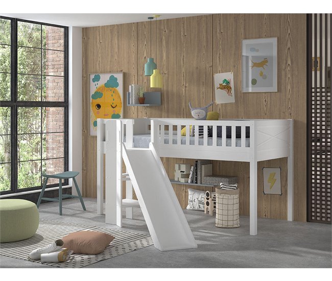 CAMA LOFT SCOTT Branco