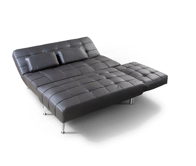 Sofá-cama Chaise Longue XS Cinza