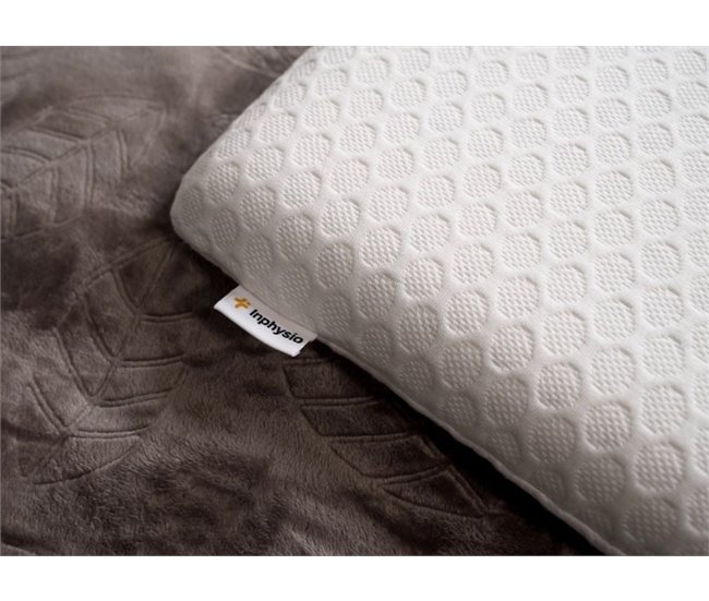 Almofada Plana para Pessoas que Dormem de Barriga para Baixo S 58x38 Branco
