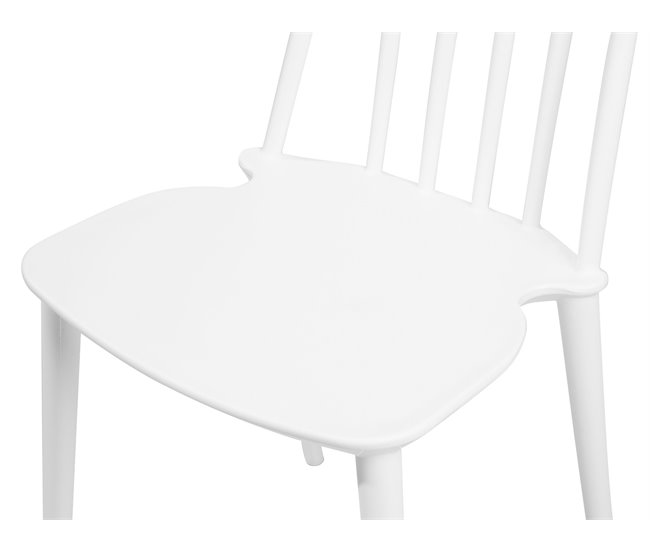 Beliani Cadeira de refeição VENTNOR Branco