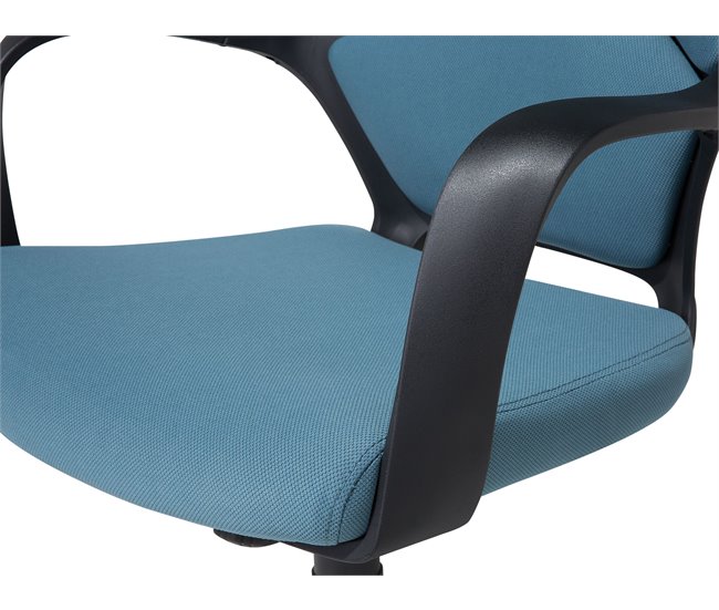 Beliani Cadeira de escritório DELIGHT Azul
