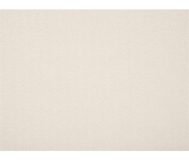 Beliani Cama de água Bouclé ROISEL 181x226 Creme