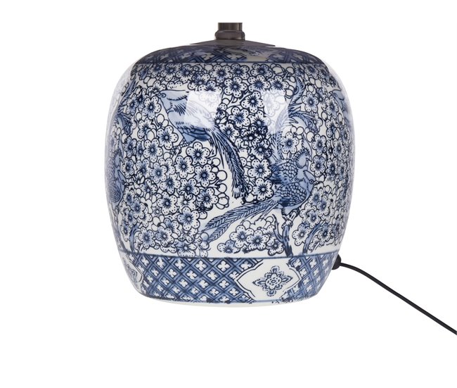 Beliani Candeeiro de mesa NEIRA Azul