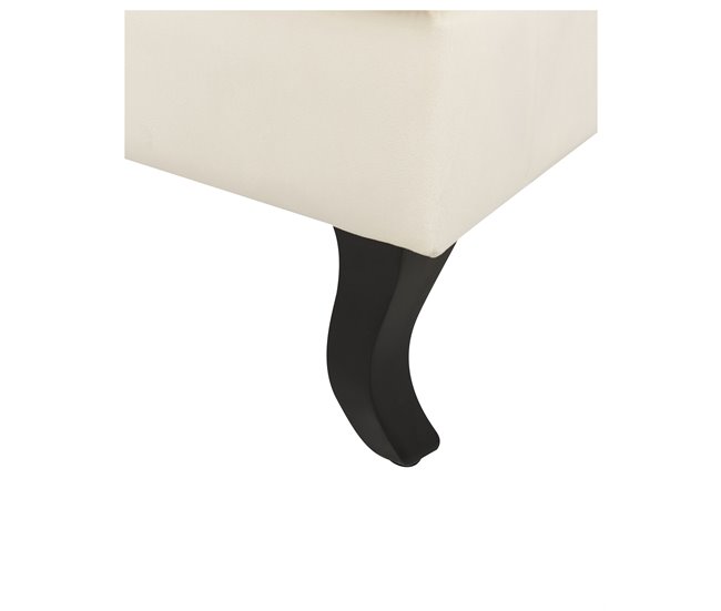 Beliani Poltrona ALTA Branco/ Bege