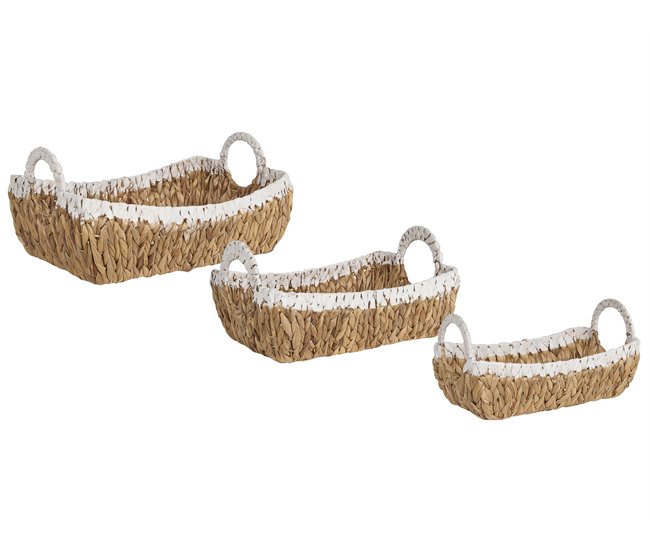 Beliani Cesta CAMPHA Natural