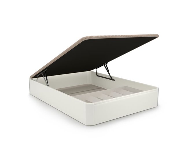 Sommier rebatível Luxury Plus 3D 135x190 Branco
