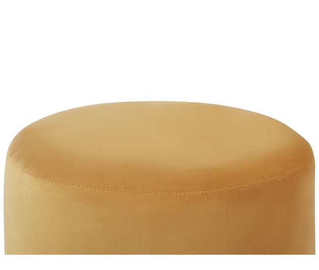Beliani Pufe SOPHIA Azul Marino