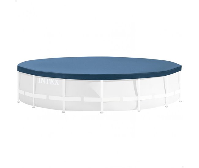Cobertura INTEX piscina metálica metal & prisma frame Azul