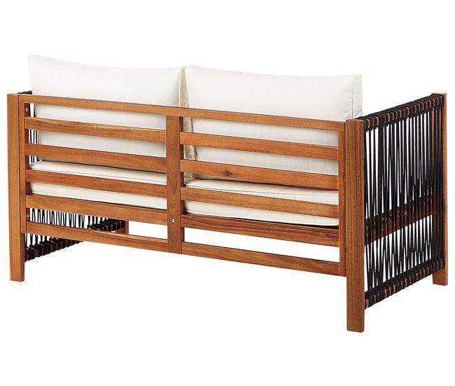 Beliani Conjunto lounge ANTRIA Bege