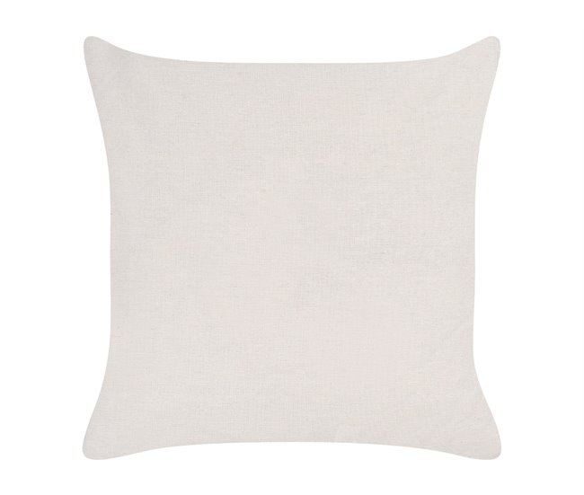 Beliani Almofada decorativa SOPHORA Branco/ Bege