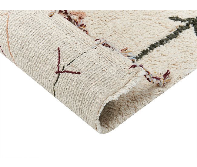 Beliani De tejido plano CORUM 80x150 Bege