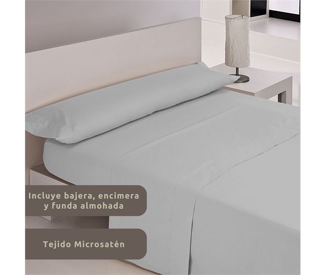 A Folha de Cama Lisa de Microfibre 