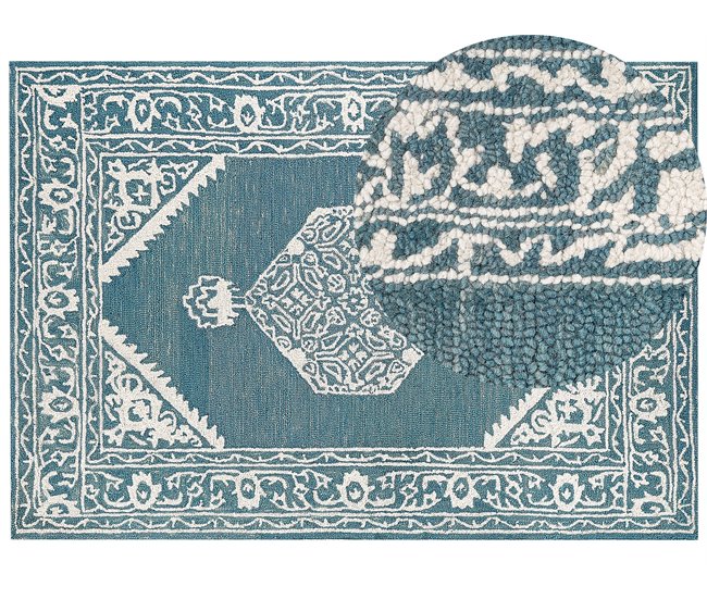 Beliani Pelos curtos GEVAS 160x230 Azul