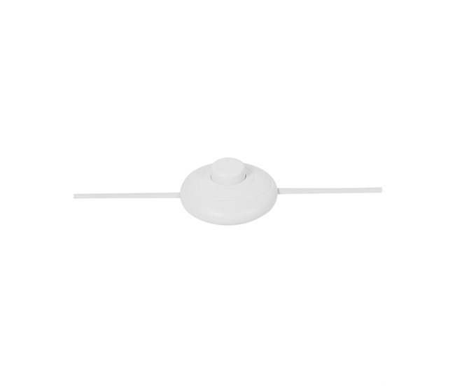 Beliani Candeeiro de pé JIKAWO Branco/ Preto
