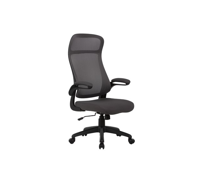 Cadeira de secretária ARONA Cinza Escuro