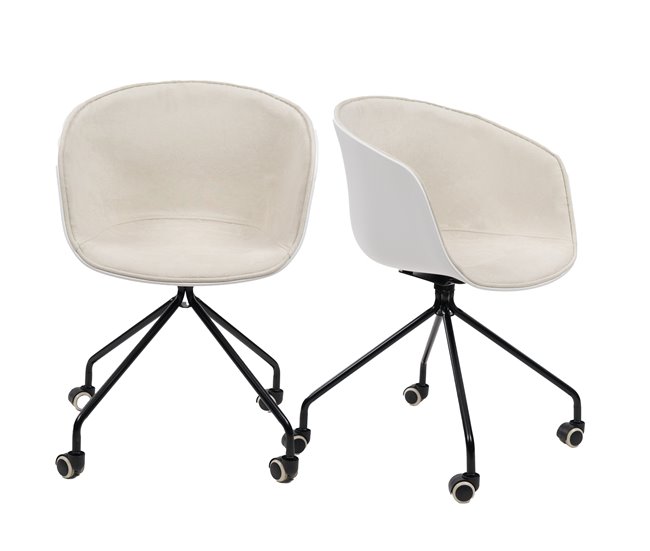 Lote de 2 poltronas cute wheels