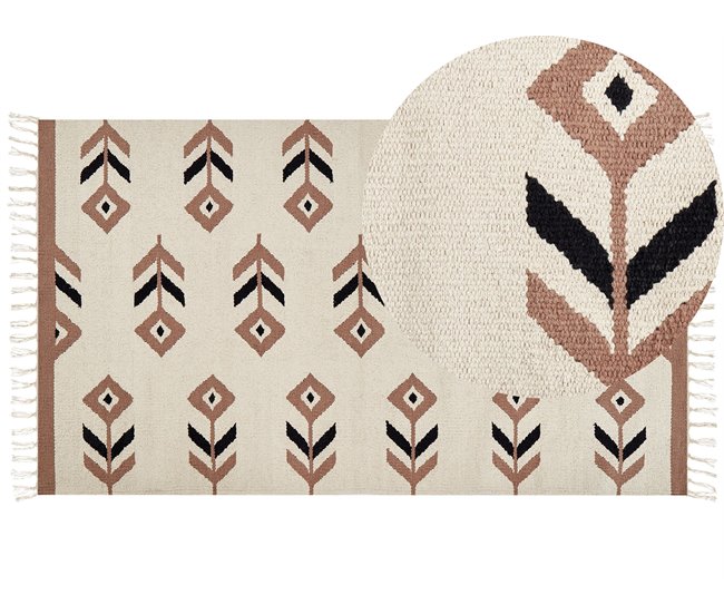 Beliani Kilim NIAVAN 80x150 Bege