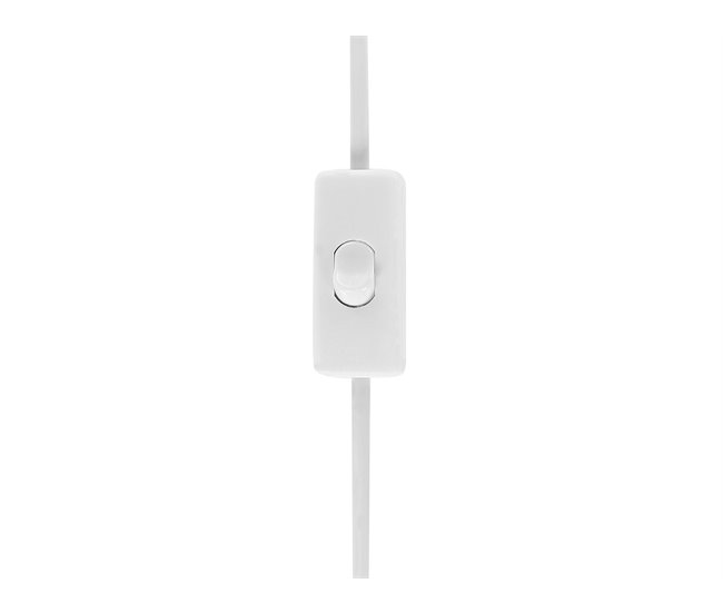 Beliani Candeeiro de mesa ANSEBA Branco