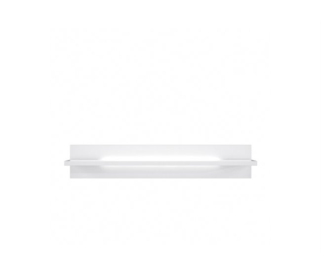 Estante de parede branca LIVING Branco Brillo