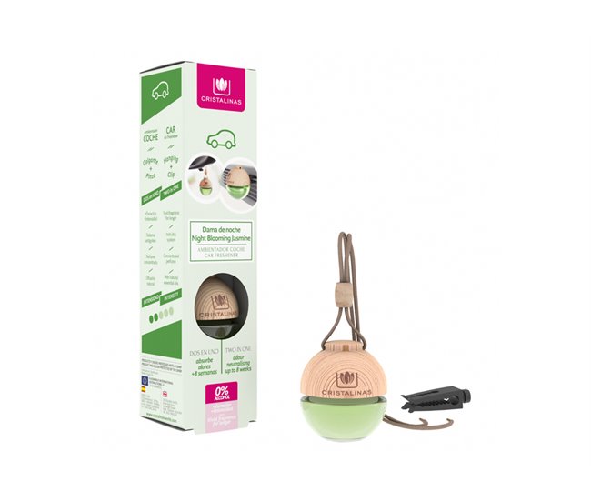 Ambientador para o carro aroma LIMPIO 6 ml Verde