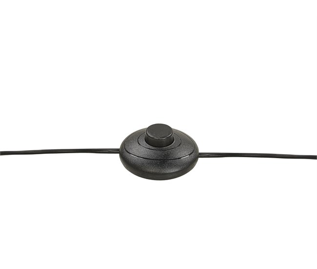 Beliani Candeeiro de pé ANBESA Preto