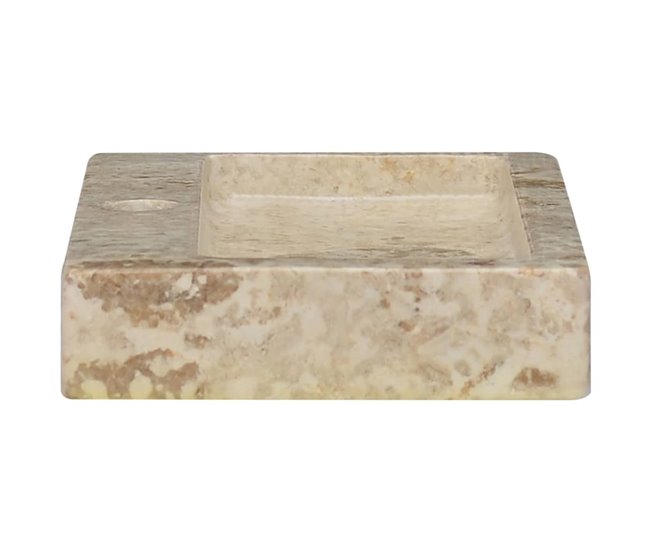 Lavatório - Lavabo - Pia de banheiro de parede Creme