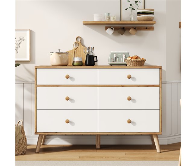 Aparadores Natural/ Branco