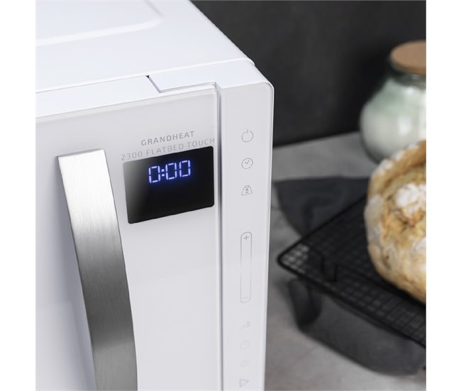 Micro-ondas GrandHeat 2300 Flatbed Touch Branco Cecotec Branco