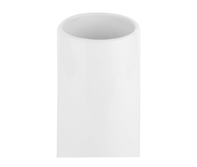Beliani Jarro de flores GELIDA Branco