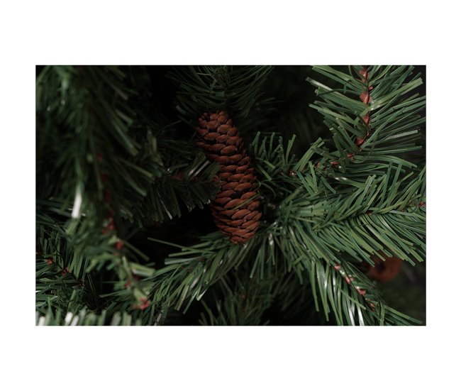 Árvore de Natal de efeitos reais Verde/ Cinza
