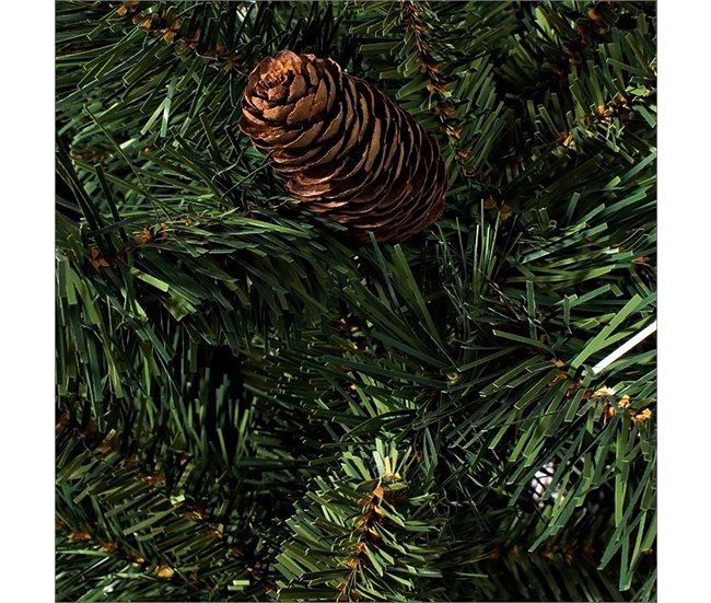 Árvore de Natal de efeitos reais Verde/ Cinza