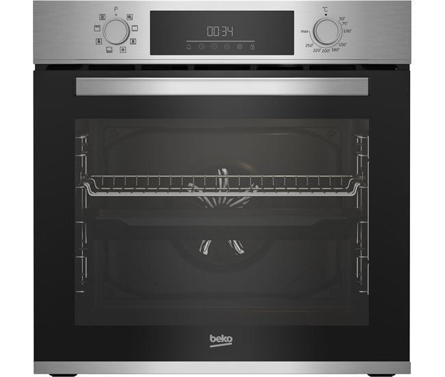 Conjunto forno e placa indução BEKO BBSM12345XH Preto