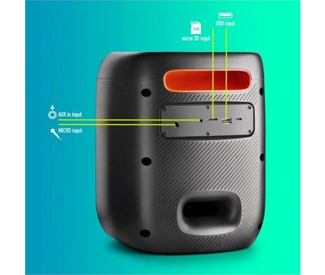 Altifalante Bluetooth Portátil ELEC-SPK-0836 Preto