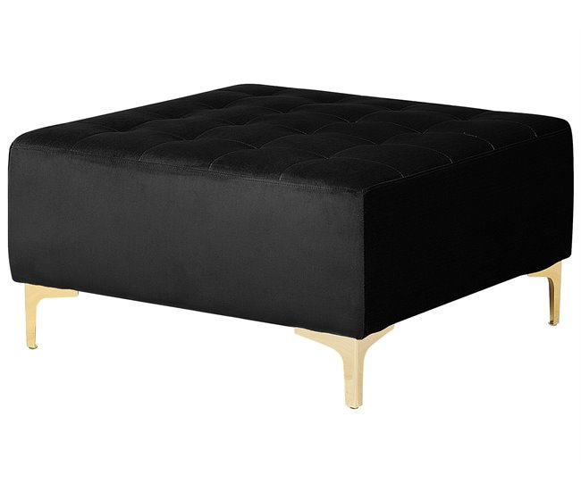 Beliani Sofá-cama Veludo ABERDEEN Areia