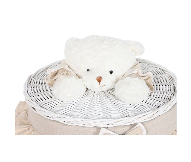 Cesto de Roupa Suja Branco
