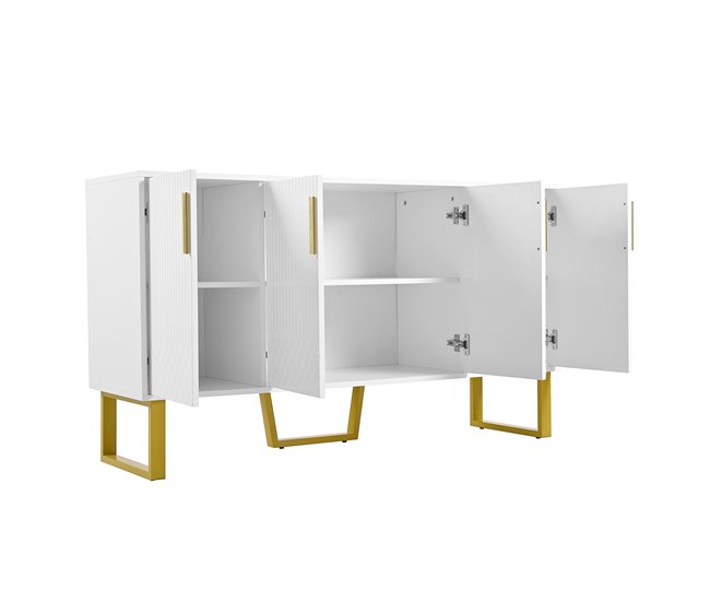 Aparador com 4 portas Branco