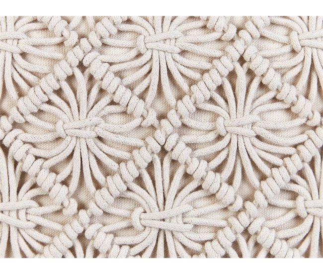 Beliani Almofada decorativa KIZKALESI Bege
