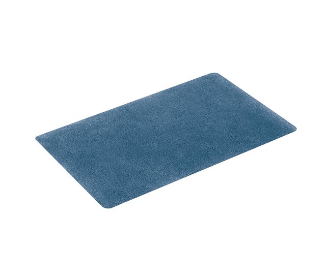 Coleção fina de Spirella, tapete de banheiro 60x40 Azul