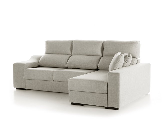 Chaise longue LUCIA IV Cinza Claro
