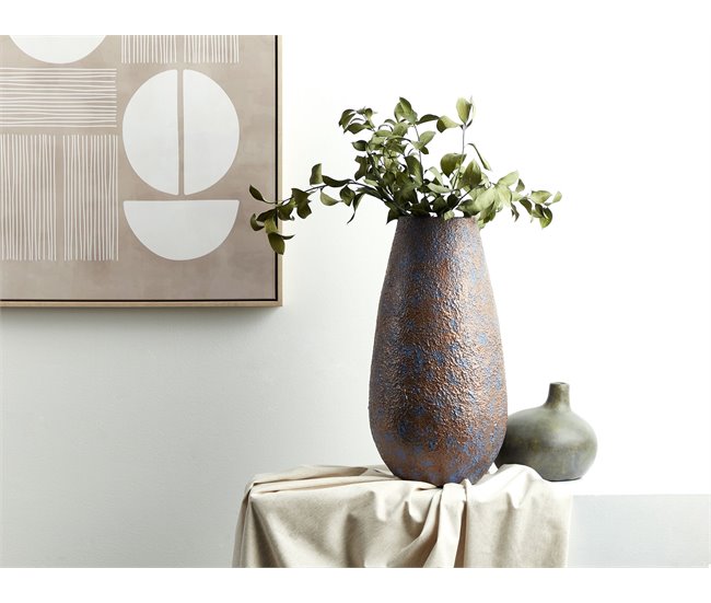 Beliani Jarro decorativo BRIVAS Castanho