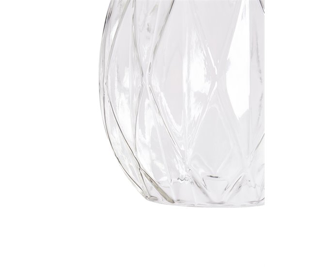 Beliani Lámpara colgante COOSA Transparente