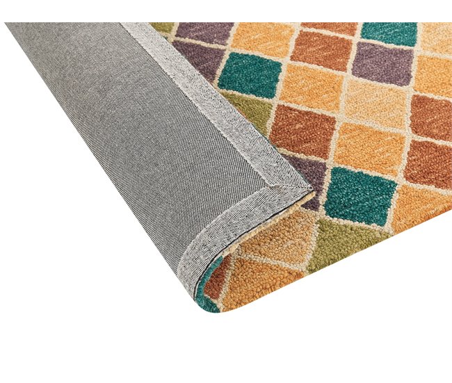Beliani Pelos curtos KESKIN 200x200 Multicor