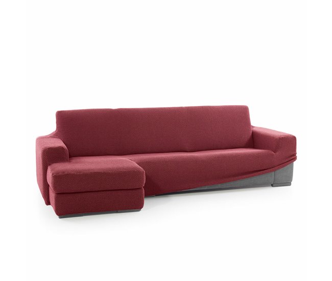 Cobertura para chaise longue com braço esquerdo curto NIAGARA FÚcsia