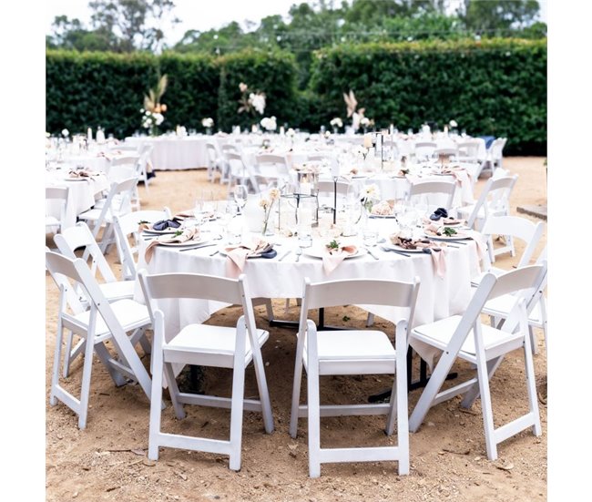 Pack 4 silla plegable Pleggo Branco