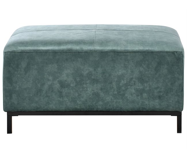 Beliani Reposapiés OSLO Azul/ Verde