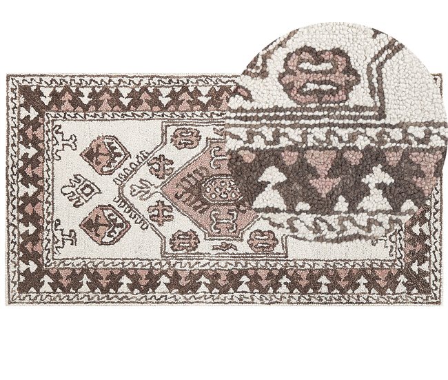 Beliani Pelos curtos TOMARZA 80x150 Multicor