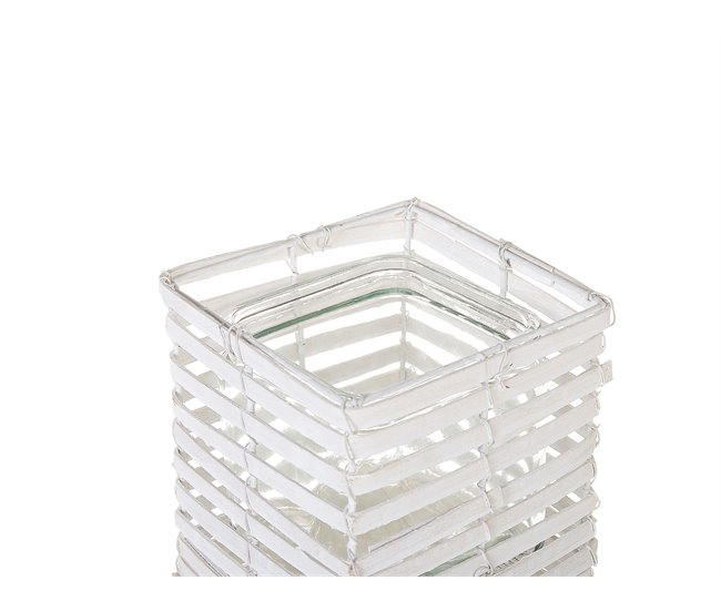 Beliani Candelabro MAROLA Branco