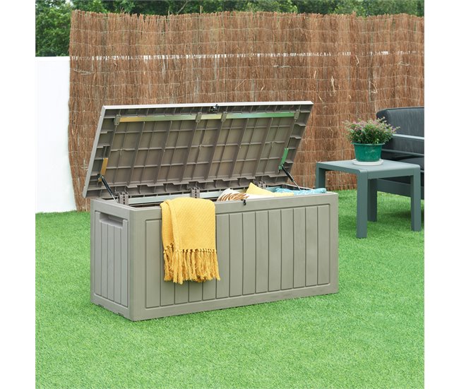 Arca de exterior  Filetto 250 L plástico Bege