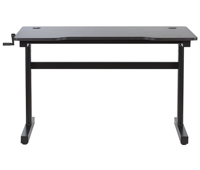 Beliani Secretária de jogos DURBIN 120x60 Preto